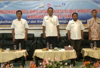 Acara Koordinasi Percepatan Penurunan Stunting (TPPS) dan Diseminasi Audit Kasus Stunting Kabupaten Aceh Timur