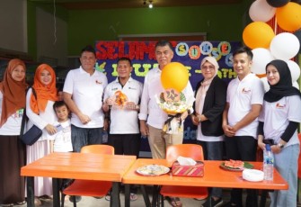 Bupati Natuna Hadiri HUT ke-3 Natunamart dan Launching Aplikasi Natuna GO