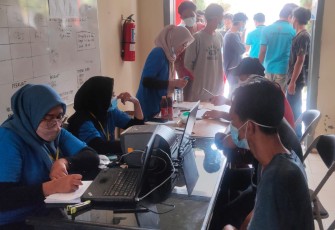 Ratusan Warga Binaan Lapas Cilegon Jalani Skrining TB