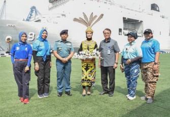  Putra Putri Maritim 2023 Kunjungi Kolinlamil 