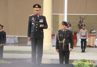 Polda Bengkulu Gelar Upacara Bendera Peringati Hari Pahlawan