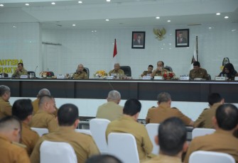 Bupati Asahan Pimpin Rakorpem Bulan Maret 2023