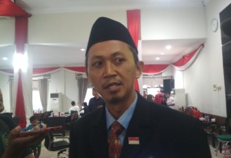 Komisioner KPU Kabupaten Karanganyar Divisi Teknis Penyelenggaraan Pemilu Muhammad Maksum.