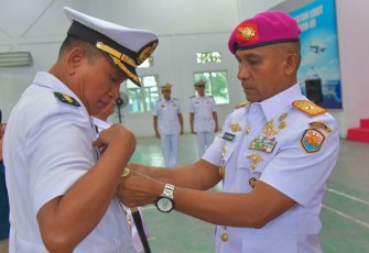 Brigjen Said Latuconsina Pimpin Serah Terima Jabatan Asisten Personel Danlantamal IX Ambon