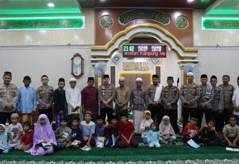 Kapolresta Bengkulu Gelar Safari Ramadan dan Tarawih Keliling