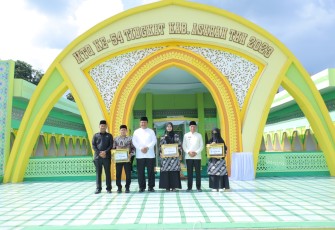 Bupati Buka MTQ ke-54 Tingkat Kabupaten Asahan Tahun 2023
