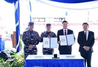 Dua Kapal Patroli Buatan Dalam Negeri Perkuat Jajajaran TNI Angkatan Laut 