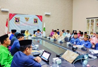  Rapat Koordinasi Kepala OPD Februari 2023 yang dipimpin langsung oleh Wali Kota Tanjungpinang Hj. Rahma, S.IP, M.M 