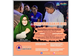 Masyarakat Bintan Diimbau Waspada Banjir ROB