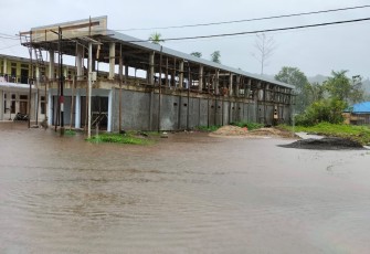 Banjir Halmahera Tengah Berangsur Surut