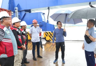 Dewan Pengawas BP Batam Tinjau Perkembangan Pelabuhan Batu Ampar, Pantau Kesiapan Penyesuaian Tarif Bongkar Muat