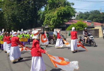 SD Hang Tuah Makassar Juarai  Event Drum Coprs Campionship Makassar