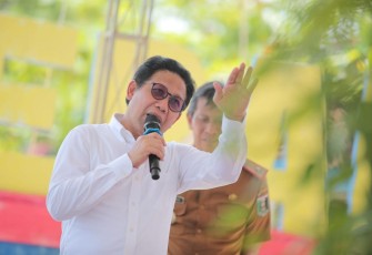 Menteri Desa Pembangunan Daerah Tertinggal dan Transmigrasi (Mendes PDTT) Abdul Halim Iskandar