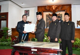 DPRD Tulungagung saat Gelar Sidang Paripurna Bahas Usulan Pengganti Pimpinan Dewan Tahun 2019-2024