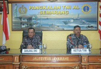 Danlanal Semarang Membuka Latihan Uji Trampil Glagaspur TK I/II (P1/P2) Tahun 2023