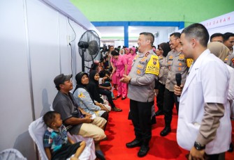 Polda Sumut dan Kodam I BB Gelar Bakti Sosial Alumni AKABRI 1990