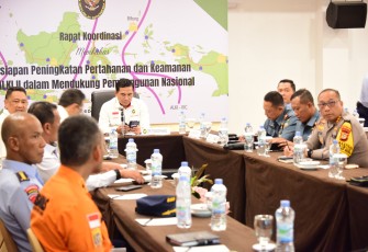 Wadan Lantamal VI Makassar Hadiri Rakor Kemenko Polhukam
