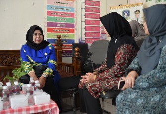 Ketua TP PKK Kepri Dewi Kumalasari Ansar Kunjungi UPTD PPA Kepri Cabang Kota Batam