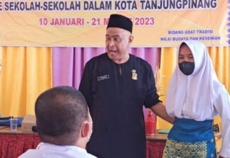 Disbudpar Kota Tanjung Pinang Kenalkan Budaya Melayu Sejak Dini