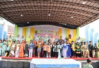 Ratusan Anak Usia Dini Antusias Ikuti Gebyar PAUD Kabupaten Bintan Tahun 2023