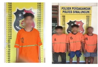Unit Jatanras Polres Simalungun Tangkap 4 Pelaku Pencurian dengan Kekerasan