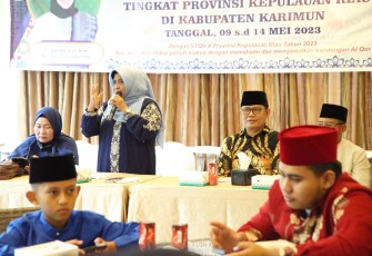 Pelepasan Kafilah lomba STQH ke-X Provinsi Kepulauan Riau 