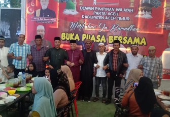 KPA/PA saat Gelar Buka Puasa Bersama dan Santuni Anak Yatim di Dubai Coffee