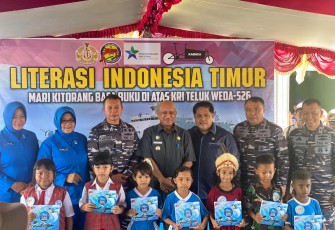 Koarmada III Gelar Berbagai Macam Lomba Diatas Kapal Perang
