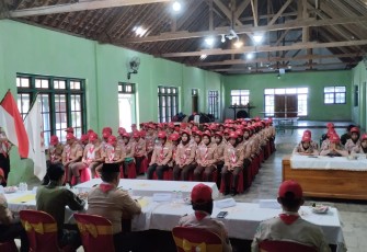 73 Anggota Saka Wira Kartika pasca dilantik