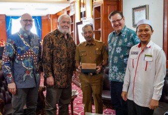 Sekda Kepri Bertemu Civitas Akademika Universitas Rhode Island