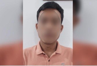Terduga pelaku yang di amankan oleh Tim Resmob Polres Bitung