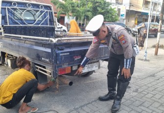 Polres Bitung Gelar Operasi Keselamatan Samrat 2023