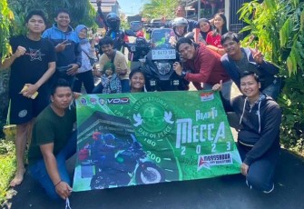 Deva Sikumbang Bikers dengan Jiwa Petualang