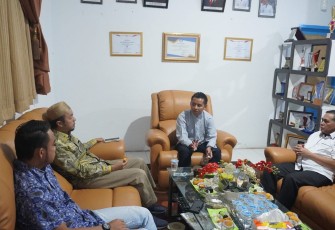 Komisi I DPRD Kabupaten Kampar melakukan kunjungan kerja ke Diskominfo Limapuluh Kota.