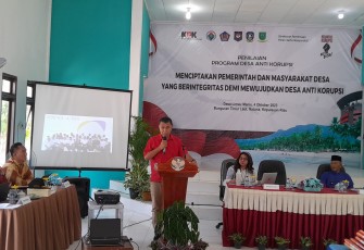 Desa Limau Manis Jadi Contoh Desa Anti Korupsi