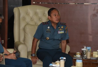 Panglima Komando Lintas Laut Militer Laksda TNI Hudiarto Krisno Utomo, PSC(J)., M.A., M.M.S., CHRMP