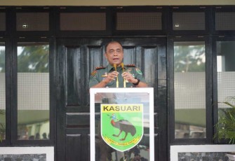  Pangdam XVIII/Kasuari, Mayjen TNI Ilyas Alamsyah, S.E., M.Tr.(Han)., CGCAE