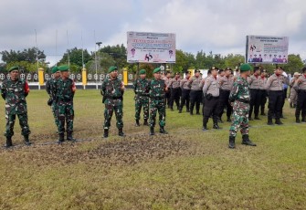 Danramil 1016-06/Kurun Hadiri Upacara Hari Jadi ke 66 Provinsi Kalteng
