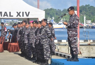Koarmada III Berangkatkan Satgas Untuk Sukseskan Hari Nusantara Tahun 2023