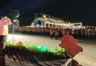 Pelantikan Pramuka Siaga Garuda Kwartir Ranting Gandusari tahun 2023. 