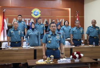 Danlantamal VI Makassar Ikuti Seminar Nasional Koarmada RI dalam rangka Hari Armada Tahun 2023