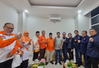 Petinggi Partai NasDem Jatim saat Temui PKS Jatim