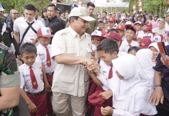 Calon Presiden nomor urut 2 Prabowo Subianto
