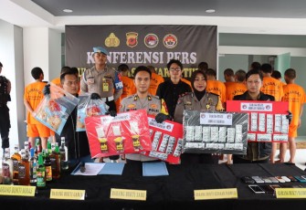  Polres Bogor Berhasil Ungkap 18 Tindak Pidana Penyalahgunaan dan Peredaran Gelap Narkotika