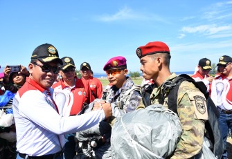Prajurit Yonmarhanlan VIII Bitung Turut Sukseskan Kasal Cup Water Sport Competition Tahun 2023