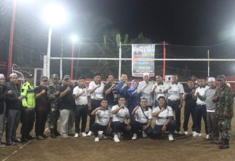 Bupati Pasbar Resmi Tutup dan Serahkan Hadiah Tournament Volley Ball Tahun 2023 
