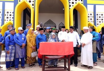 Wali Kota Rahma saat Resmikan Masjid Nur Ar Rahmah Qur'an Center