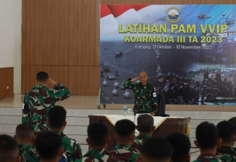 , Koarmada III Gelar Latihan Pengamanan VVIP 