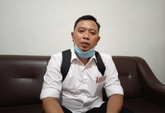 Joko Ibrahim selaku manajer Bumdes Ngudi Sejahtera, Jum’at (03/02/2023).