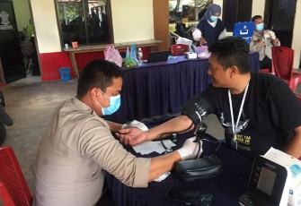 Polres Bintan Gelar Vaksinasi Merdeka Polri Presisi secara Gratis